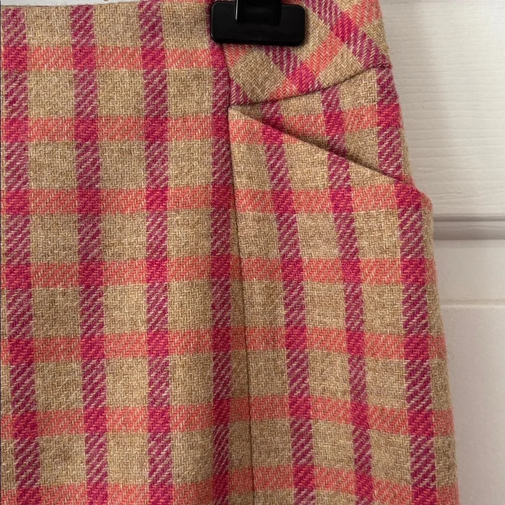 Boden British Tweed by Moon check mini skirt Sz 10. - Picture 2 of 7